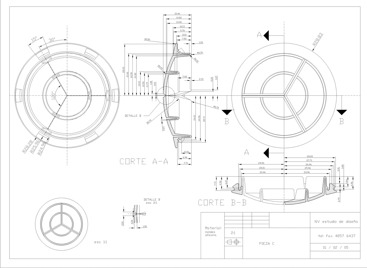 Neumocam Silicon Mouldings detail